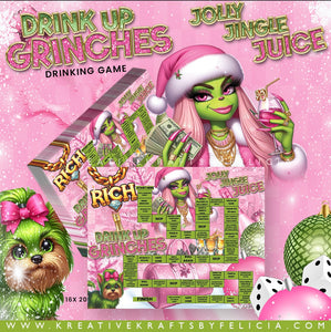 Drink Up Grinches Board Game